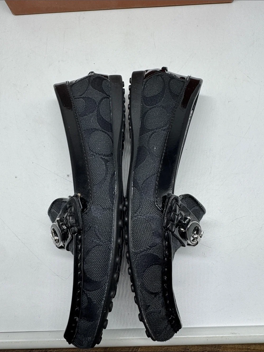 Coach Fortunata Black Loafers‎ Size 5.5